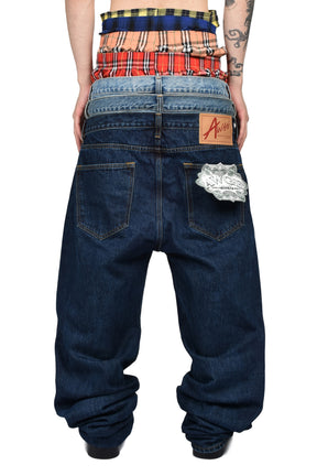 STACKED DENIM / MULTI