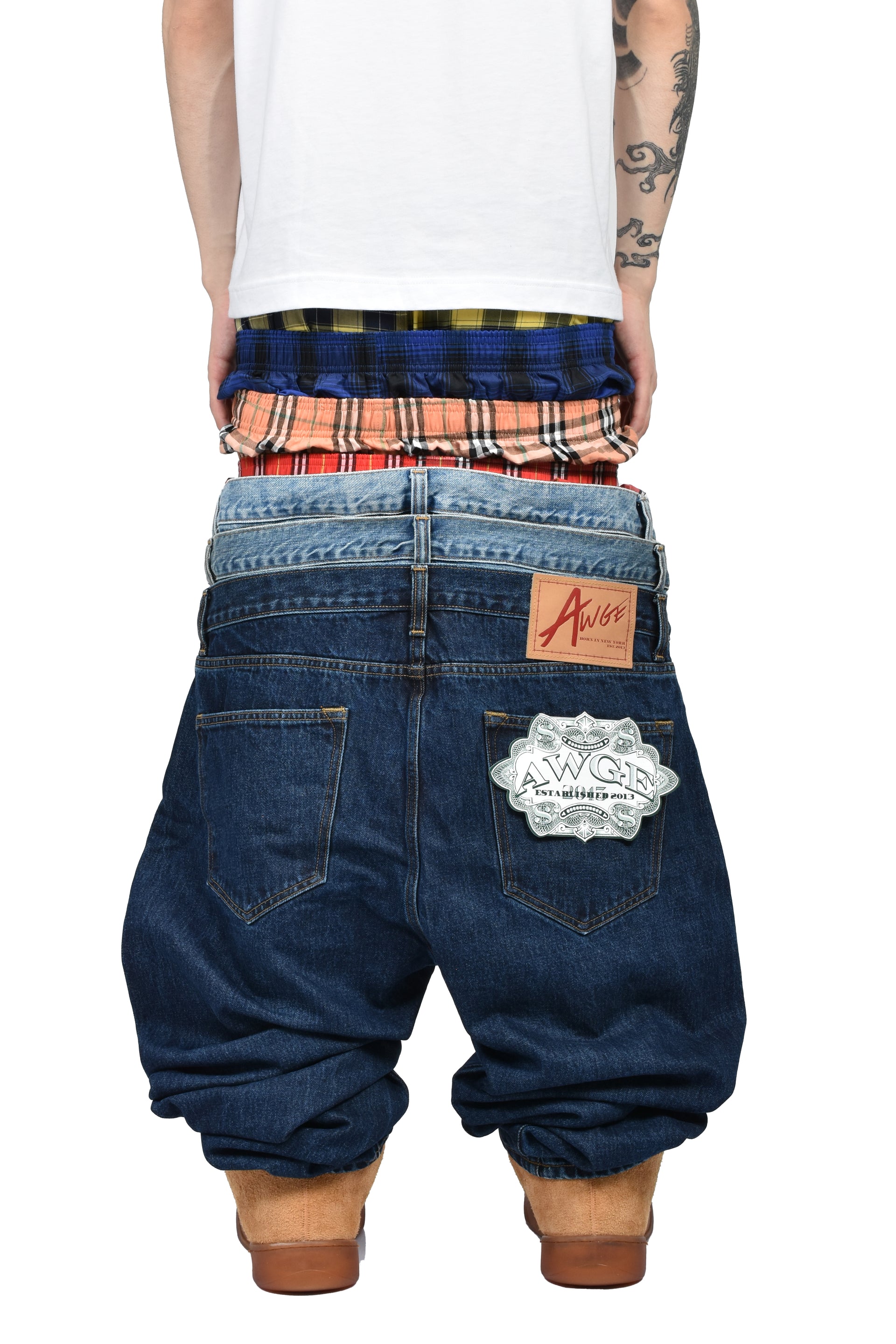 STACKED DENIM / MULTI