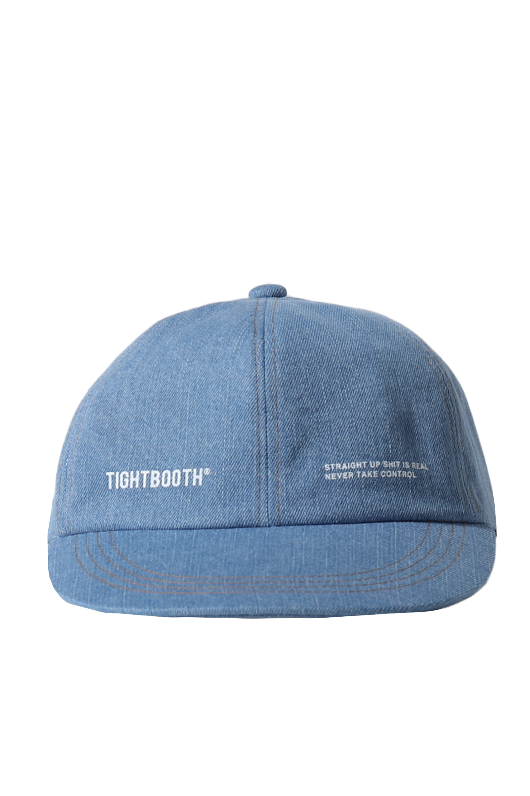 TBPR / LABEL LOGO DENIM 6 PANEL / LT. BLU