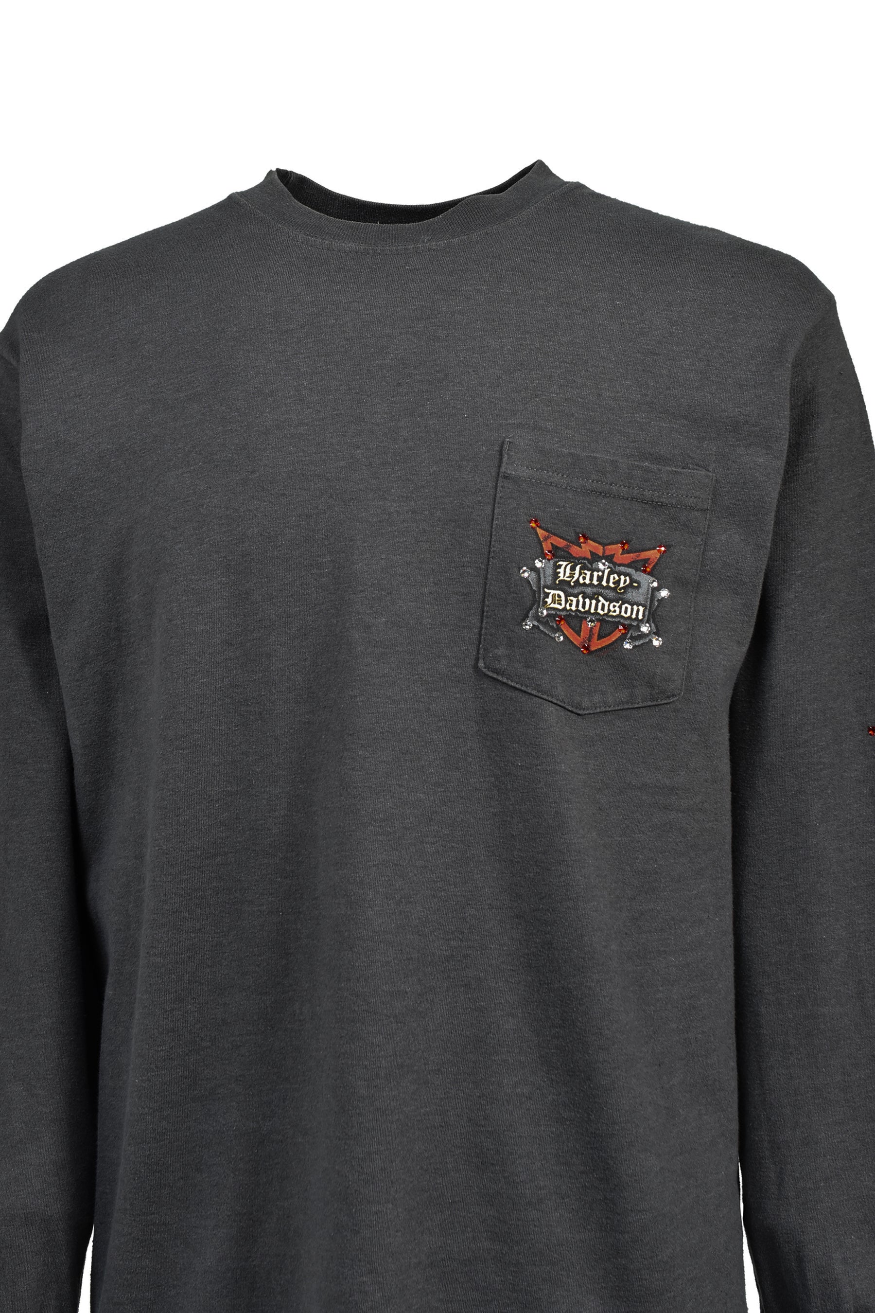 FR POCKET EMBLEM / BC LIBERTY LS TEE / GRY