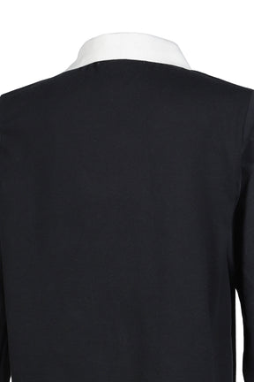 RUGBY TEE (UPCYCLED VINTAGE TEE) / BLK