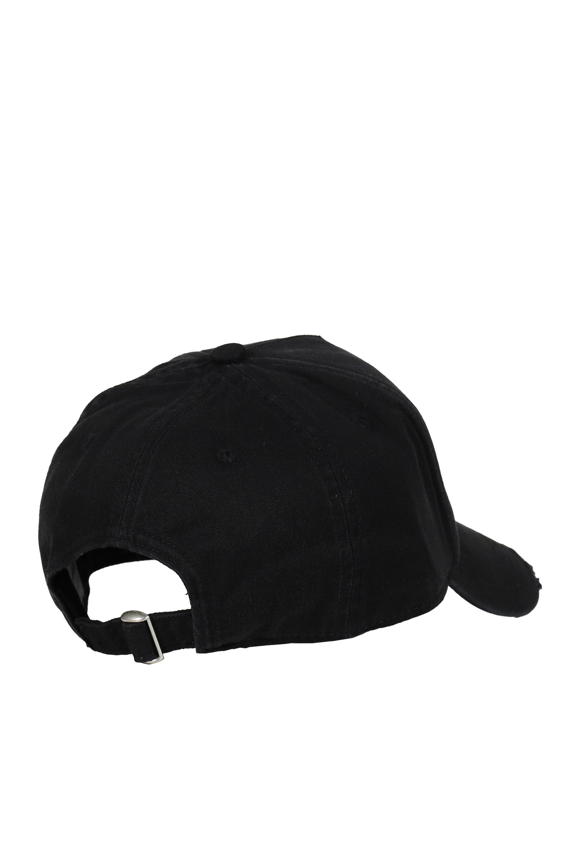 BASEBALL CAP WOVEN / BLK