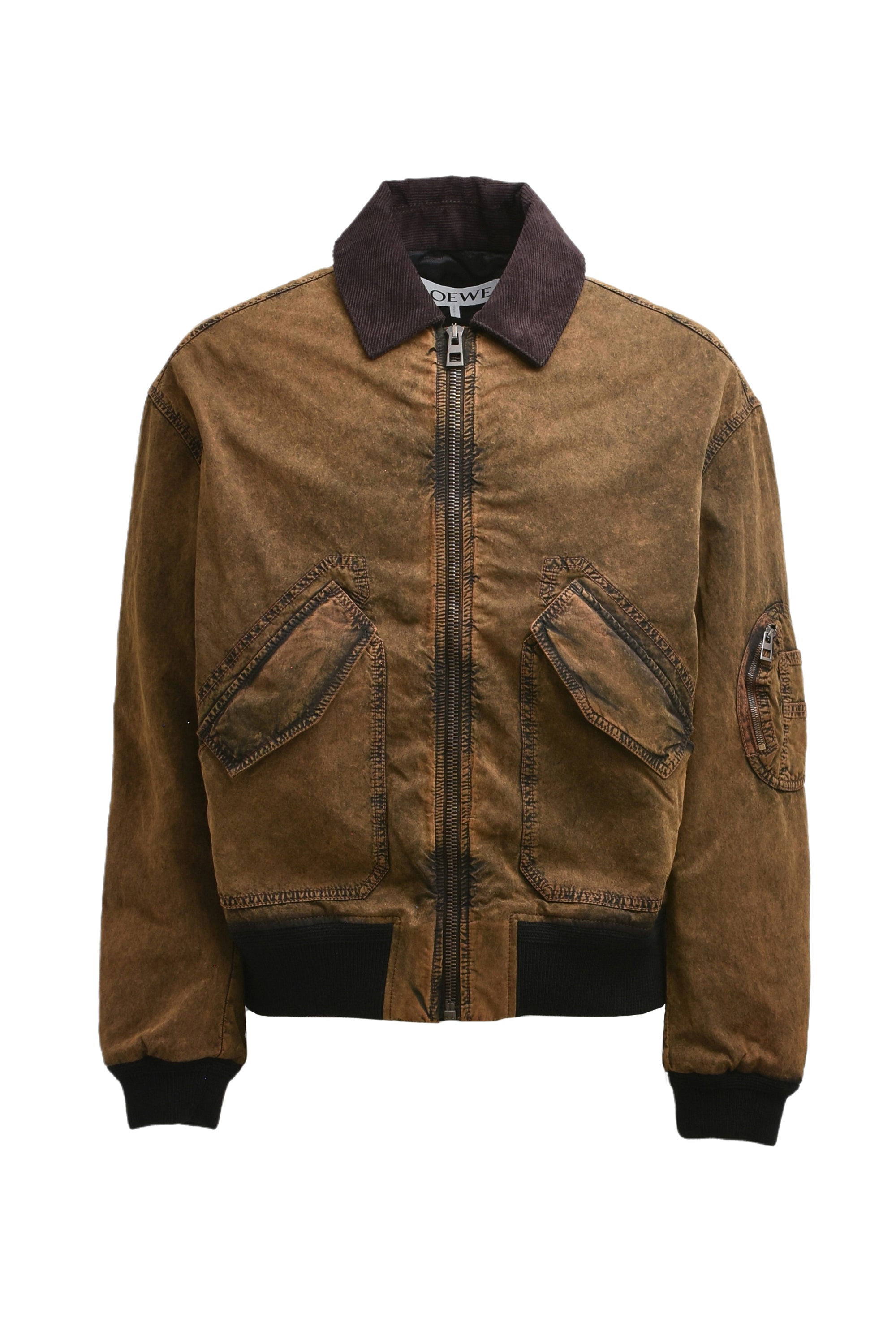 LOEWE ロエベ SS24 BOMBER JACKET / MOSS - NUBIAN