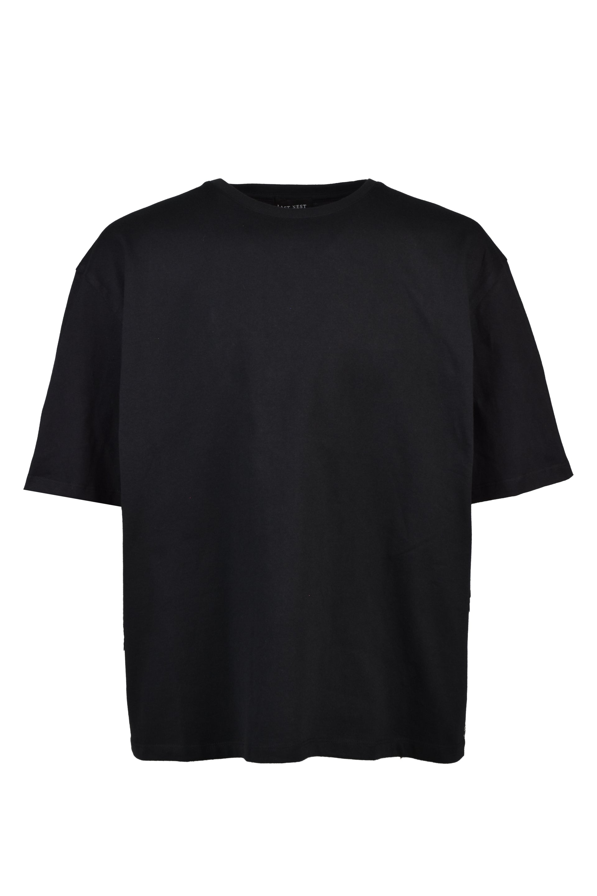 CRACKED CROSS LOGO T-SHIRT / BLK