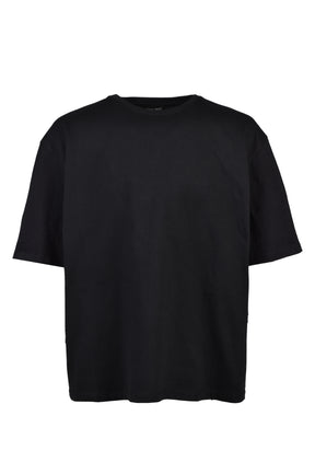 CRACKED CROSS LOGO T-SHIRT / BLK