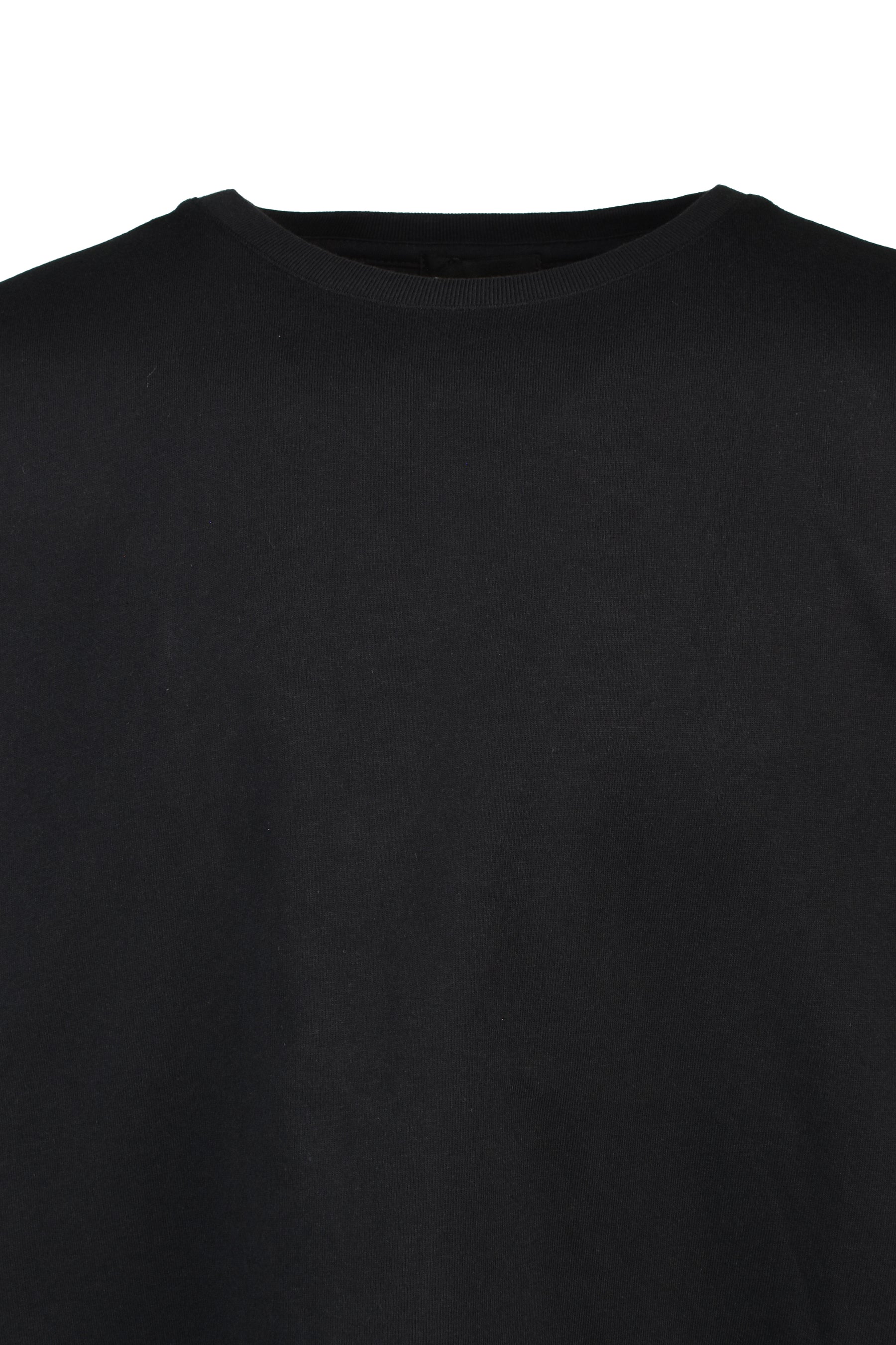 CRACKED CROSS LOGO T-SHIRT / BLK