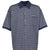 H/W BEATNIK BORDER OPEN POLO SHIRT / NVY