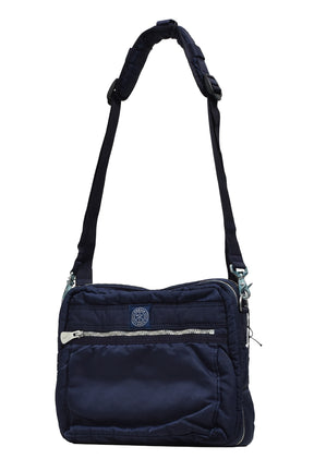 SUPER NYLON SIMPLE SHOULDER BAG / BLU