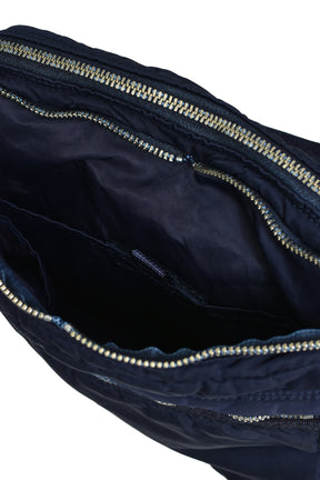 SUPER NYLON SIMPLE SHOULDER BAG / BLU