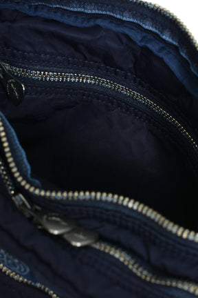 SUPER NYLON SIMPLE SHOULDER BAG / BLU