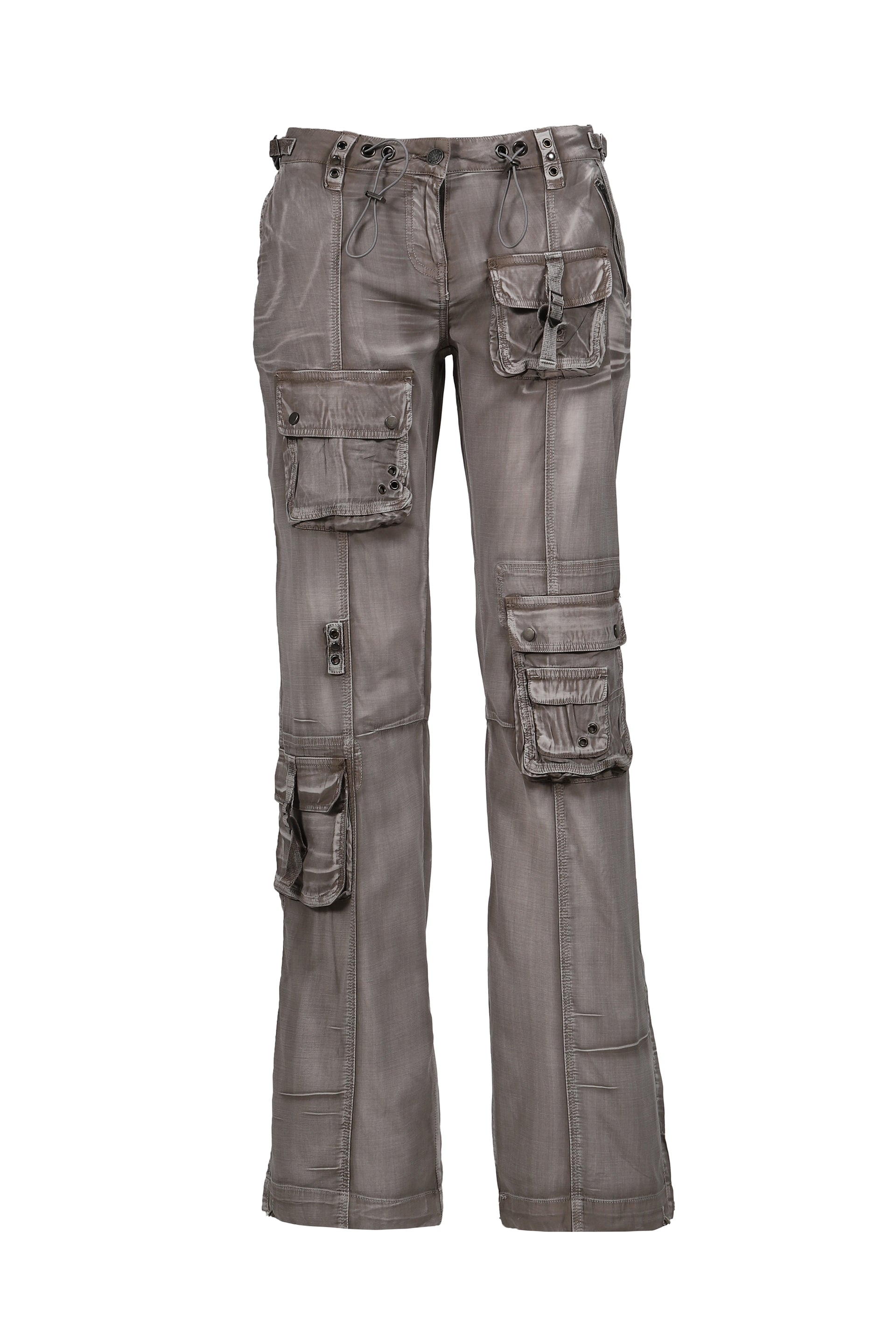 DIRTY WASHED CARGO TROUSERS / BRW 