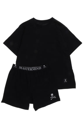 MASTERMIND WORLD T-SHIRT & TRUNKS SET / BLK