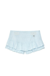RODEO MICRO MINI SKIRT / BABY BLU