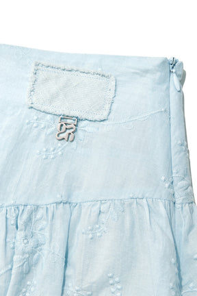 RODEO MICRO MINI SKIRT / BABY BLU