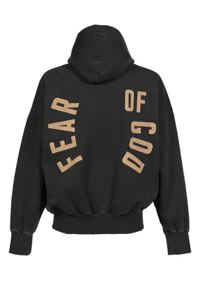 "FEAR OF GOD" CLASSIC FIT HOODIE / BLK