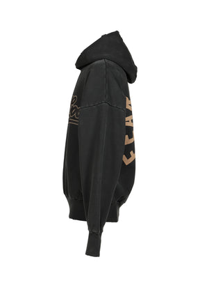 "FEAR OF GOD" CLASSIC FIT HOODIE / BLK