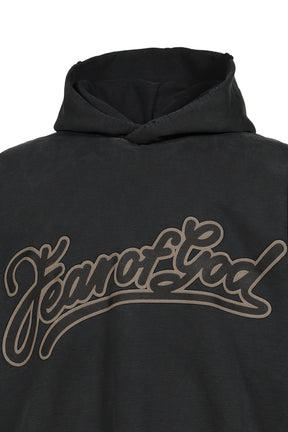 "FEAR OF GOD" CLASSIC FIT HOODIE / BLK