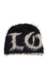 LOVE FUR BEANIE / BLK
