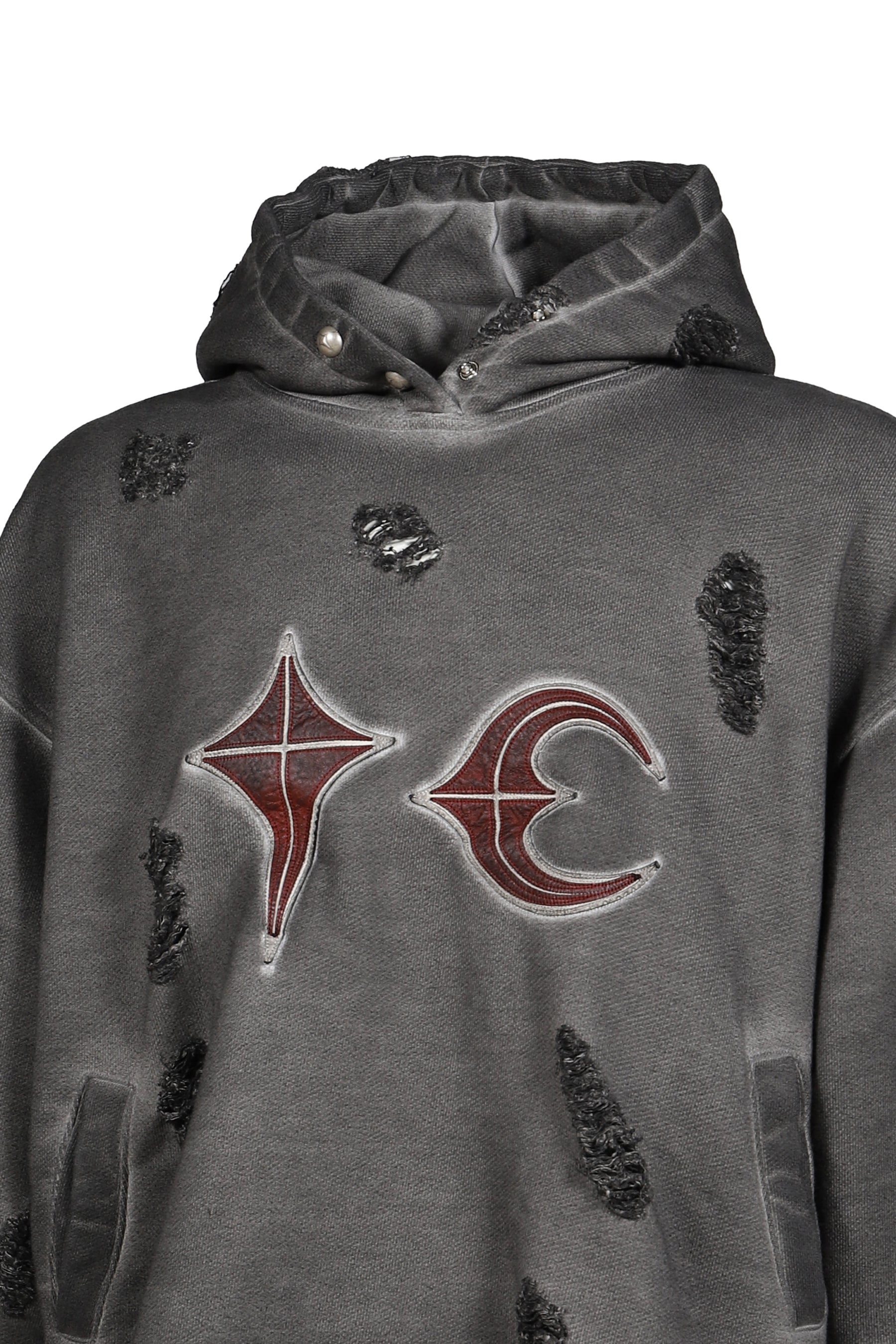 Thug Club サグクラブ SS26 ROCK HOODIE / CHA - NUBIAN ヌビアン