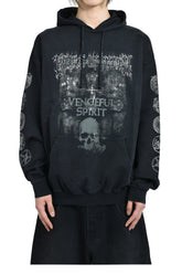 COF VENGEFUL SPIRIT OVERSIZED HOODIE / BLK