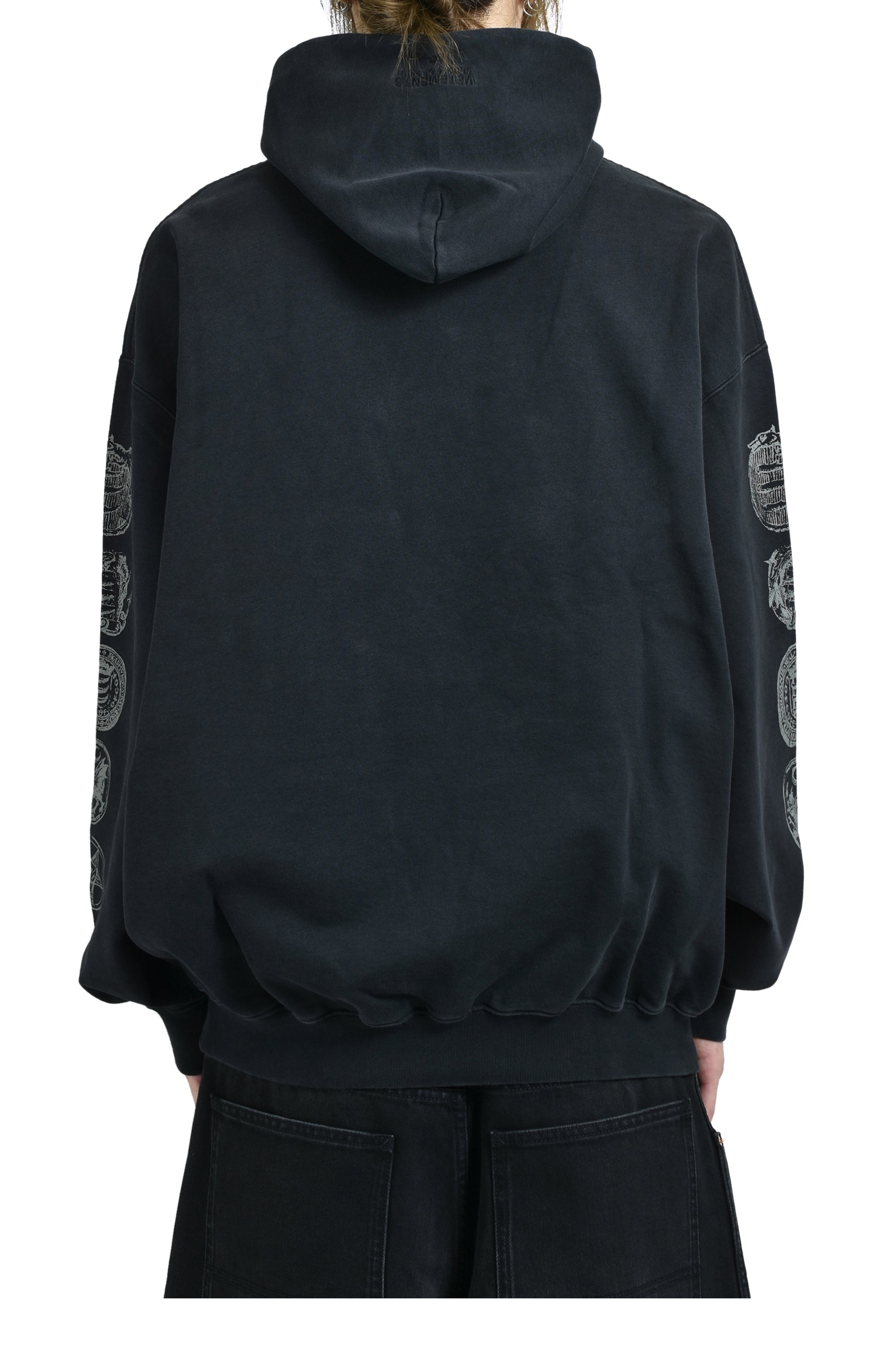 COF VENGEFUL SPIRIT OVERSIZED HOODIE / BLK 