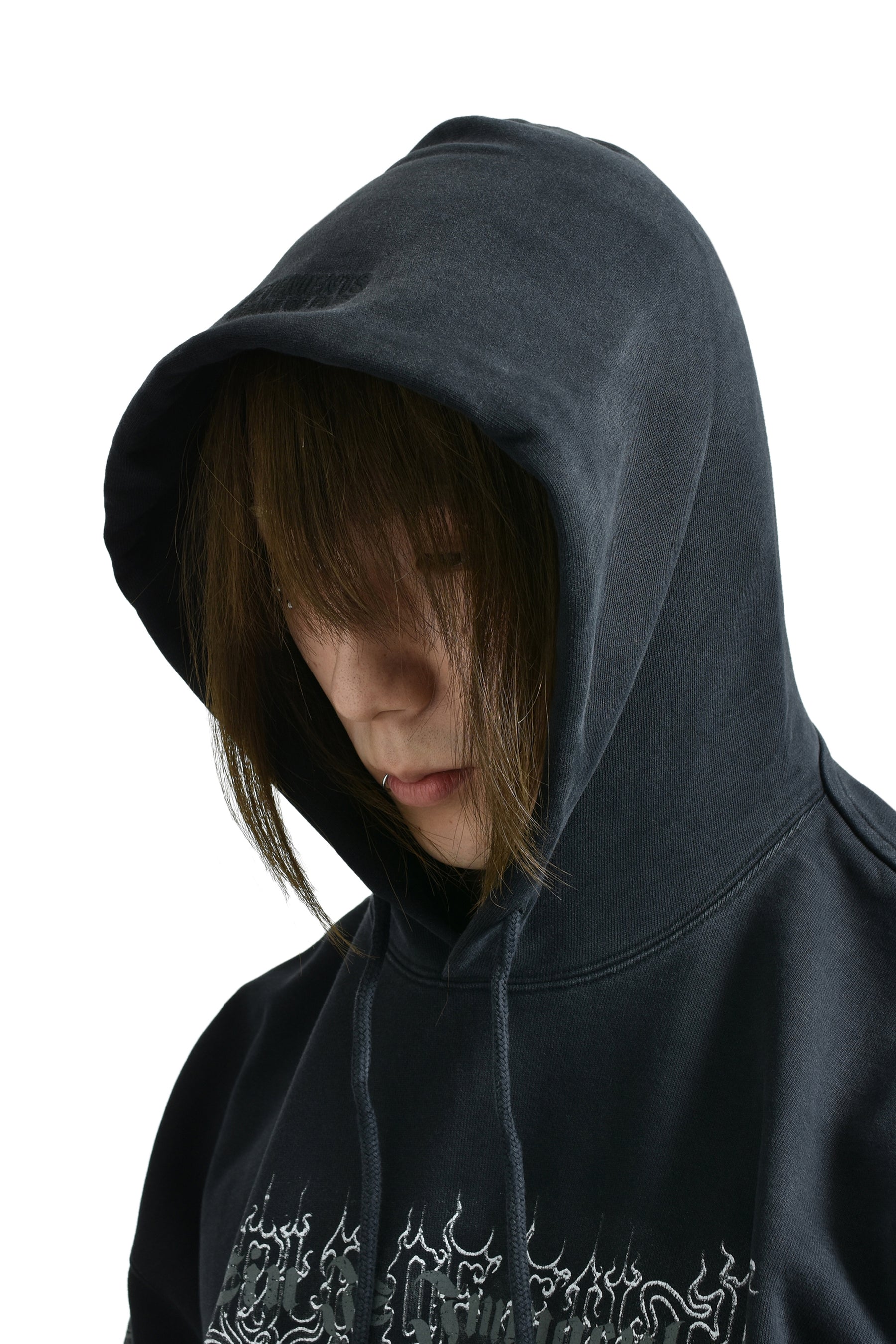 COF VENGEFUL SPIRIT OVERSIZED HOODIE / BLK