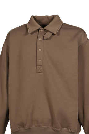 TECH SWEAT SNAP PULLOVER / L.BRW