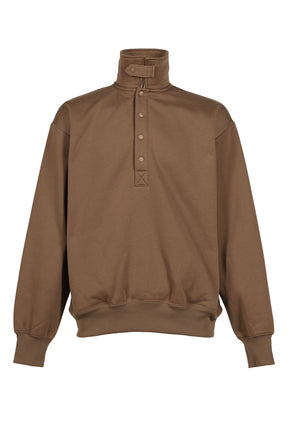 TECH SWEAT SNAP PULLOVER / L.BRW