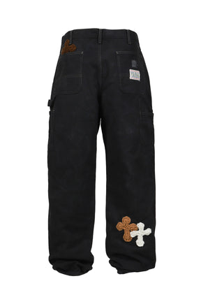 3D CROSS WORK PANTS / MULTI