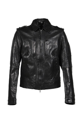 MAJOR'S LEATHER BLOUSON(EXCLUSIVE) / BLK