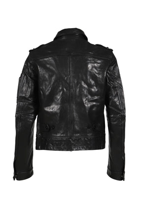 MAJOR'S LEATHER BLOUSON(EXCLUSIVE) / BLK