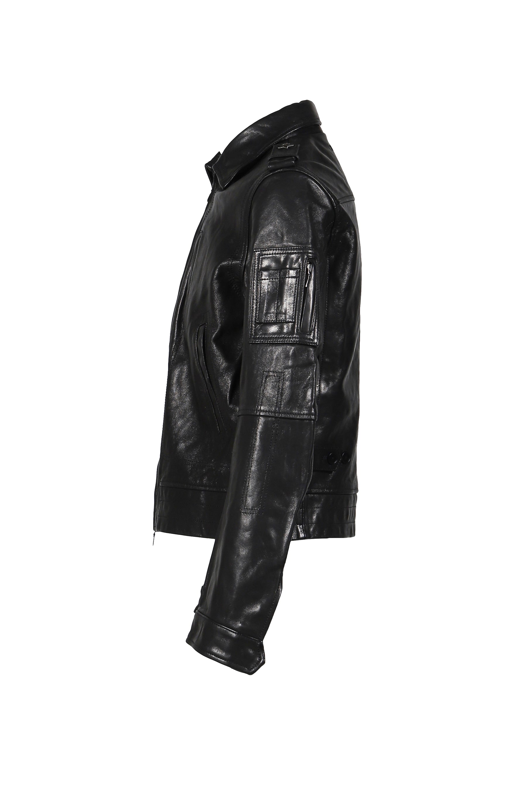 MAJOR'S LEATHER BLOUSON(EXCLUSIVE) / BLK