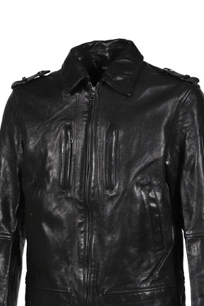 MAJOR'S LEATHER BLOUSON(EXCLUSIVE) / BLK