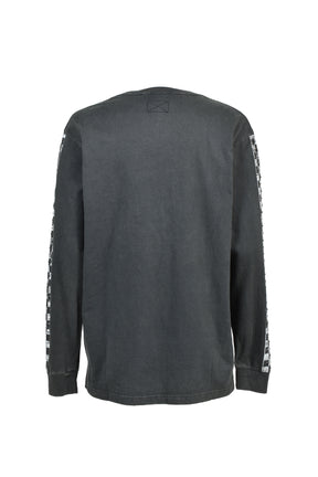 FR EAGLE CHECKER FLAG / BC - LS TEE / BLK 