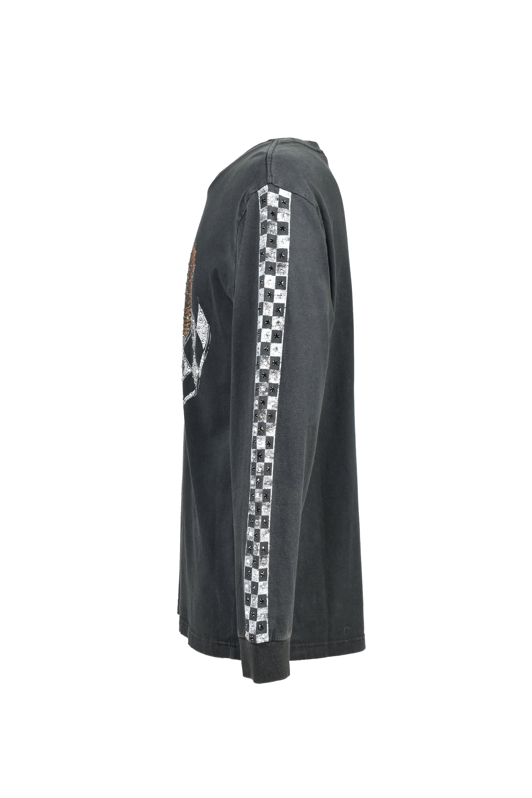 FR EAGLE CHECKER FLAG / BC - LS TEE / BLK 