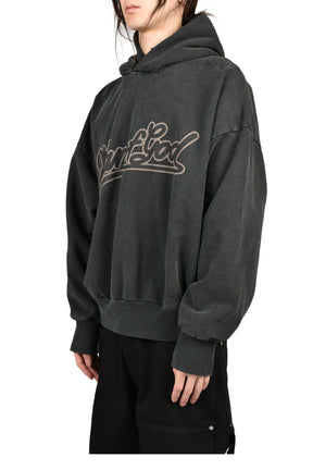 "FEAR OF GOD" CLASSIC FIT HOODIE / BLK
