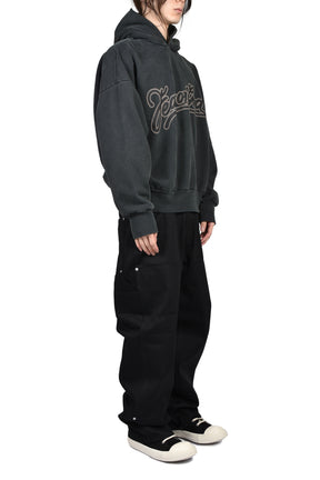 "FEAR OF GOD" CLASSIC FIT HOODIE / BLK