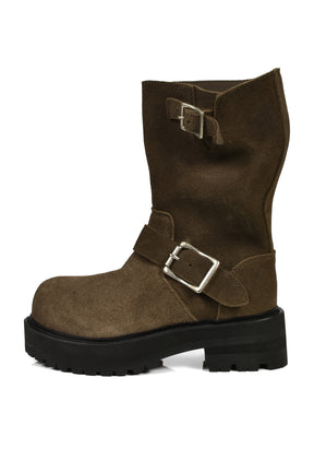 CLASSIC GEAR BOOTS / DUST BRW