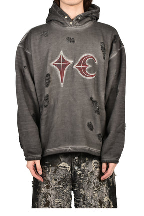 THUG CLUB / サグクラブ Thug Club サグクラブ SS26 ROCK HOODIE / CHA - NUBIAN ヌビアン