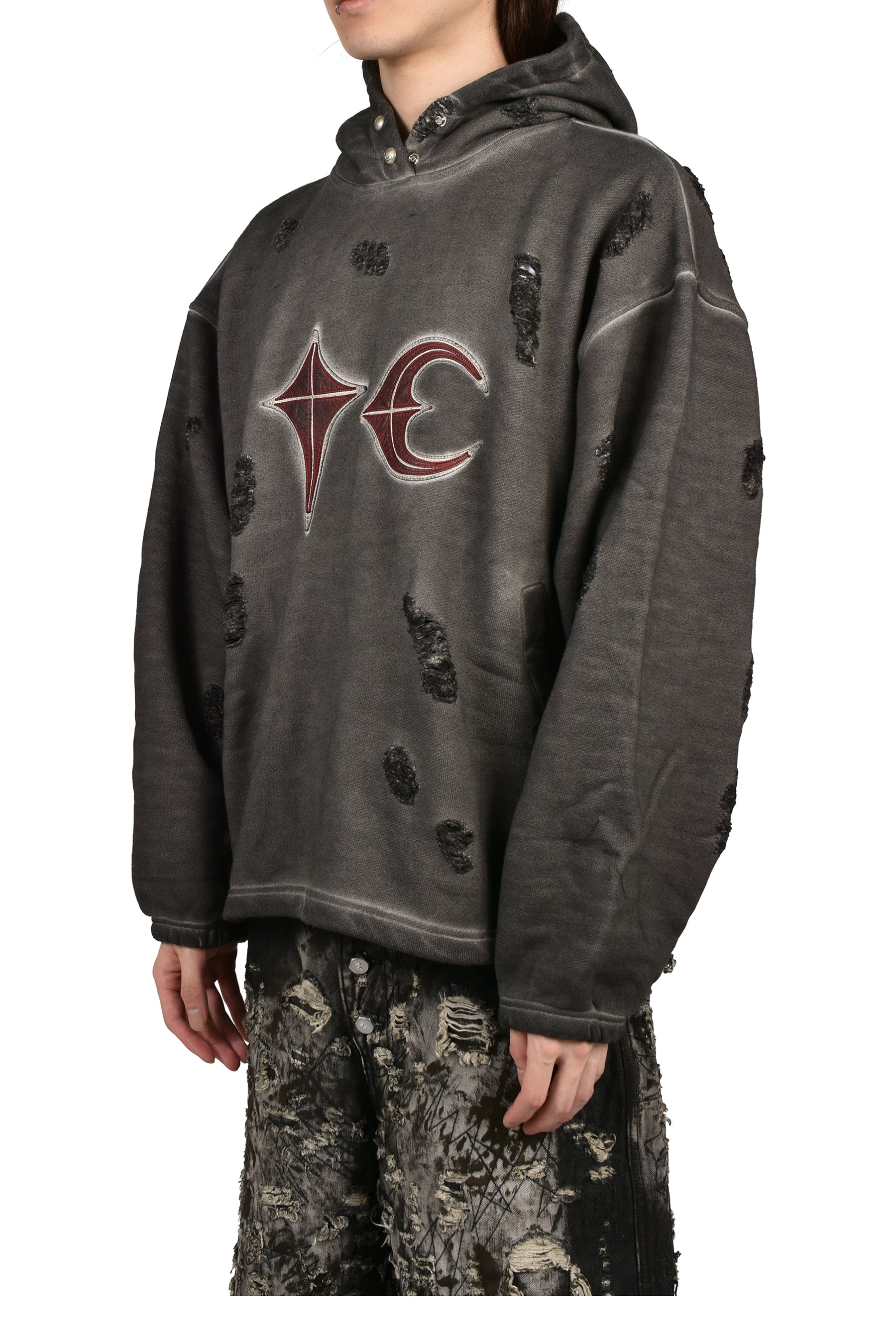 Thug Club サグクラブ SS26 ROCK HOODIE / CHA - NUBIAN ヌビアン