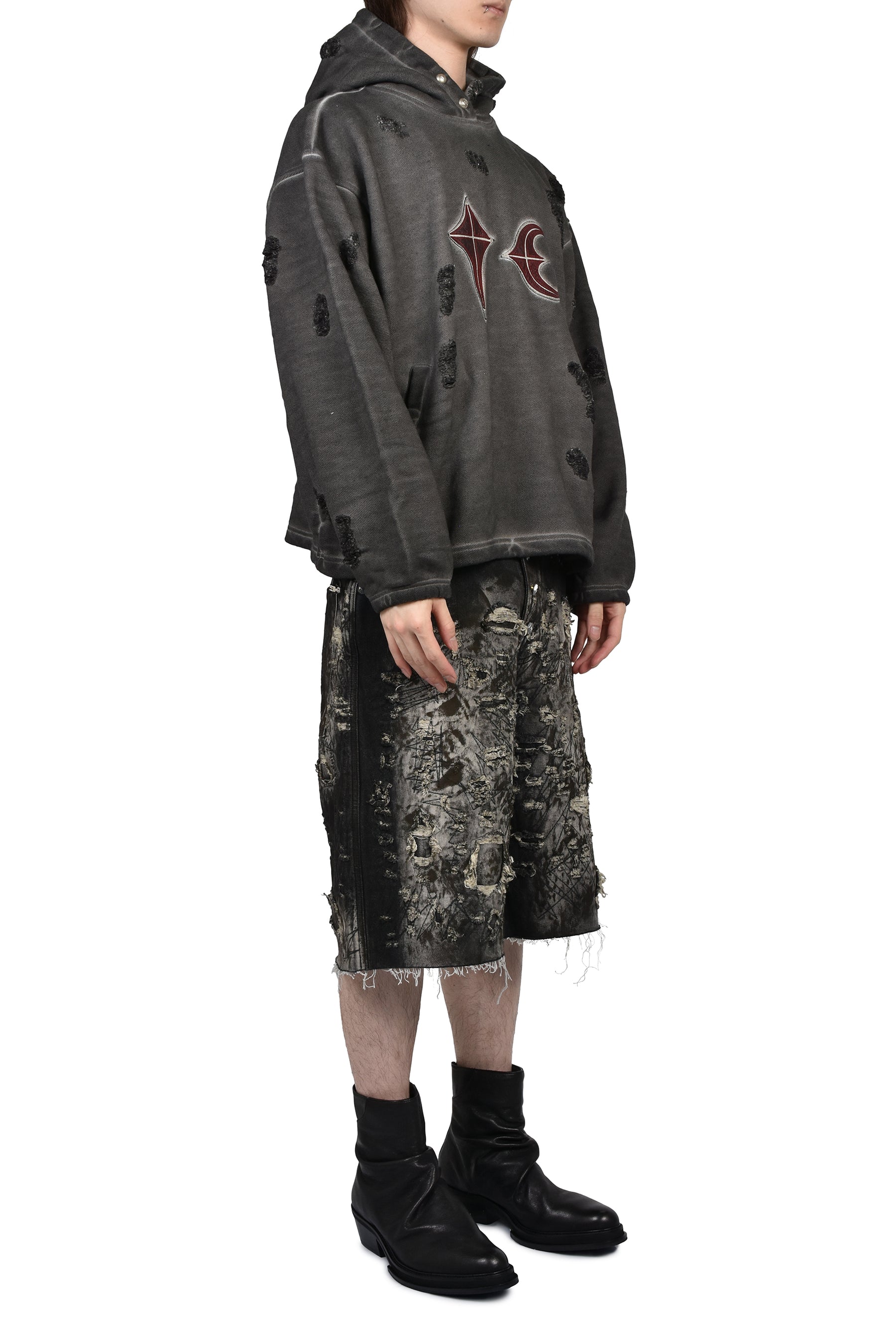 Thug Club サグクラブ SS26 ROCK HOODIE / CHA - NUBIAN ヌビアン