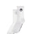 MOON LOGO KNIT ANKLE SOCKS / WHT