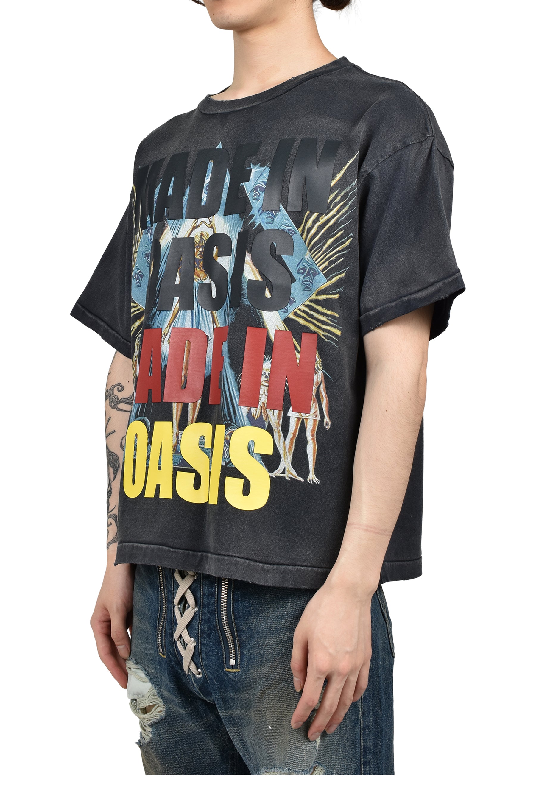 OASIS T-SHIRTS / BLK
