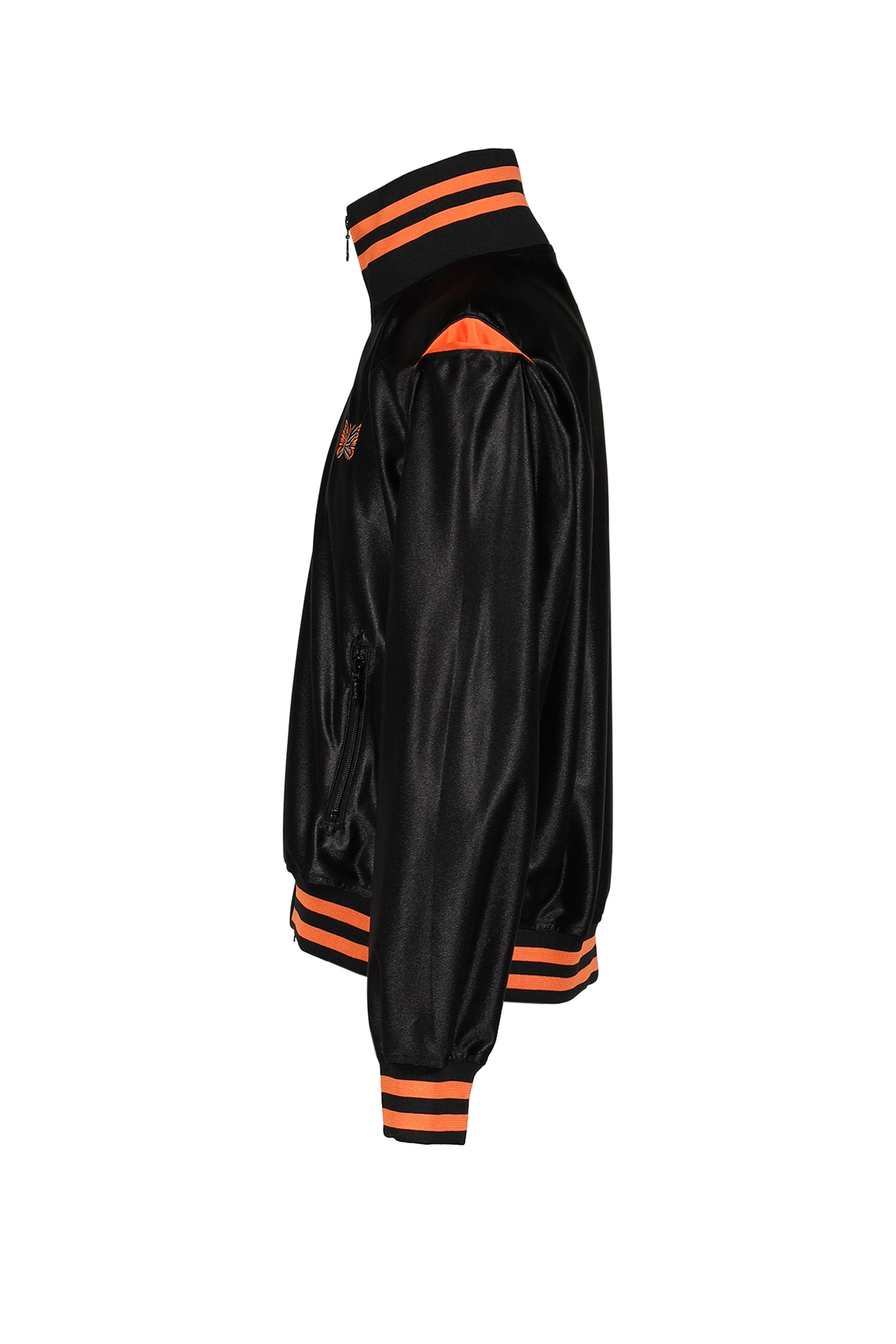 Needles ニードルズ SS26 TRACK JACKET - TRICOT SATEEN / BLK