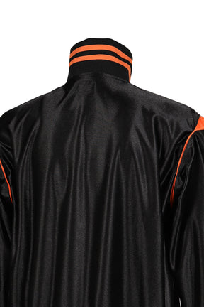 TRACK JACKET - TRICOT SATEEN / BLK