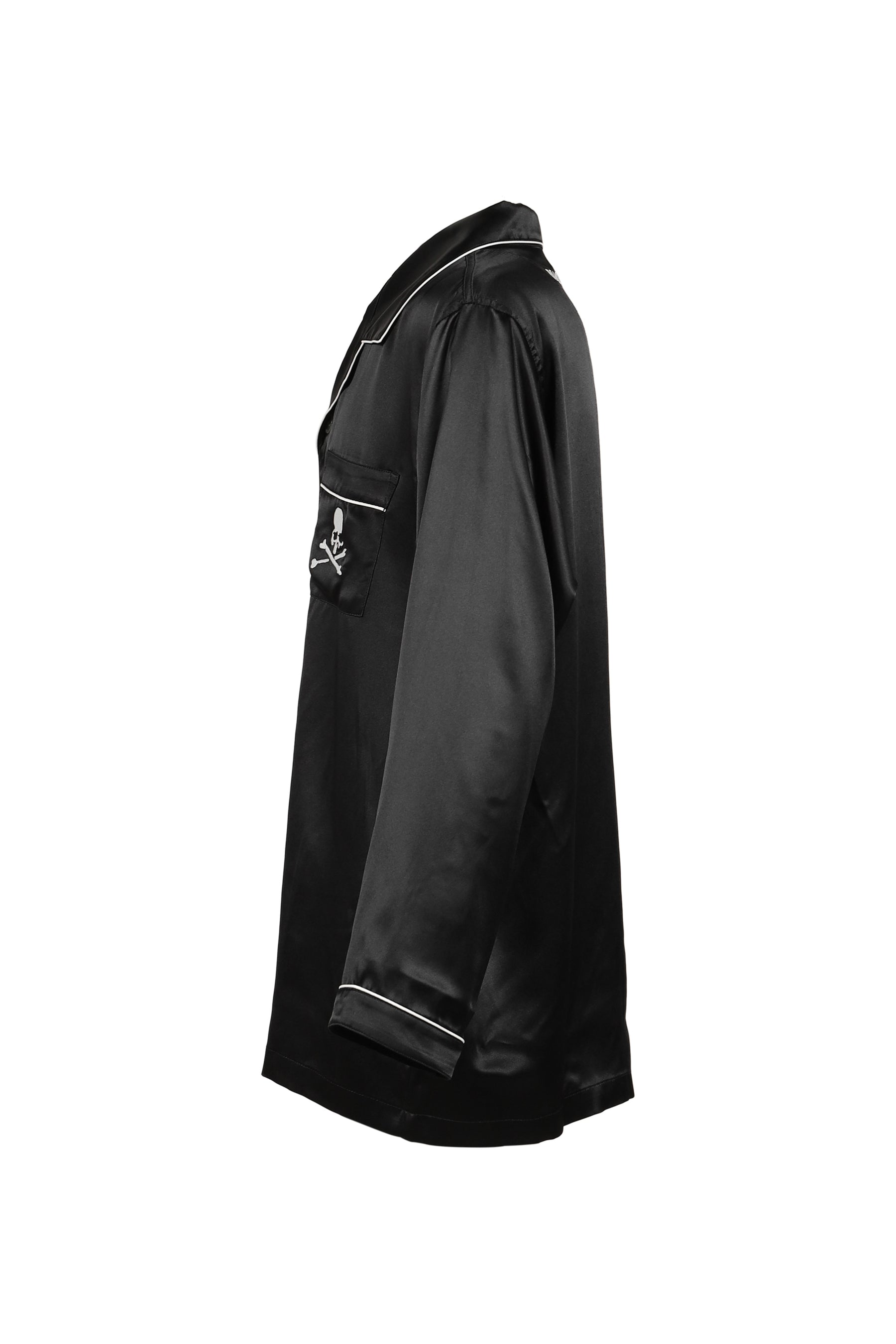 SILK PJ (LOUNGE COLLECTION) / BLK