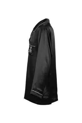 SILK PJ (LOUNGE COLLECTION) / BLK