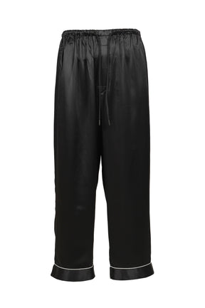 SILK PJ (LOUNGE COLLECTION) / BLK