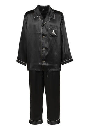SILK PJ (LOUNGE COLLECTION) / BLK