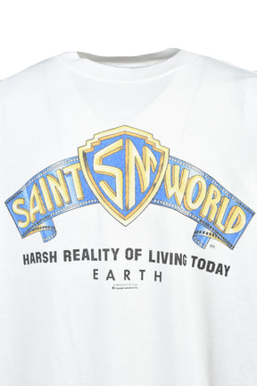 SAINT Mxxxxxx セントマイケル SS26 SS T-SHIRT/SAINT WORLD / WHT